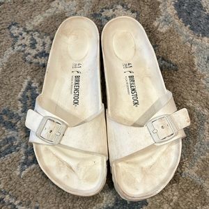 White Birkenstock Madrid